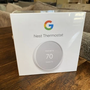 Google Nest Thermostat  Snow White Smart Wi-Fi Programmable G4CVZ Sealed