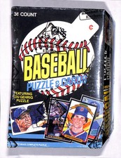 1985 Donruss Baseball Wax Box BBCE