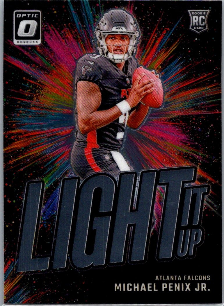 2024 Donruss Optic #3 Michael Penix Jr. Light It Up