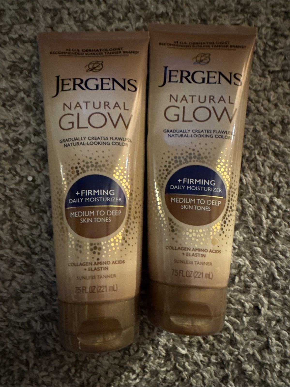 2-Jergens Natural Glow, Firming+ Daily Moisturizer, Fair- Medium, 7.5. Fl Oz