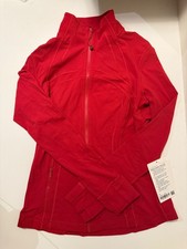 LULULEMON DEFINE JACKET NULU DARK RED 0 2 4 6 8 10 12 14 NWT