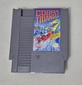 Cobra Triangle Nintendo NES Game Complete CIB Tested