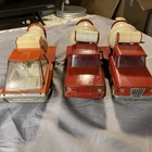 3 Vintage Toy Cement Mixers Tonka, Structo For Parts Or Repair 1970s