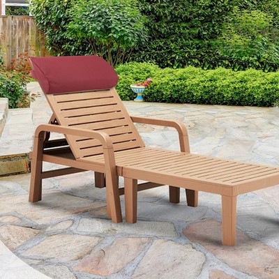 Für Poolside Relaxation Essential verstellbarer Loungesessel lieferbar