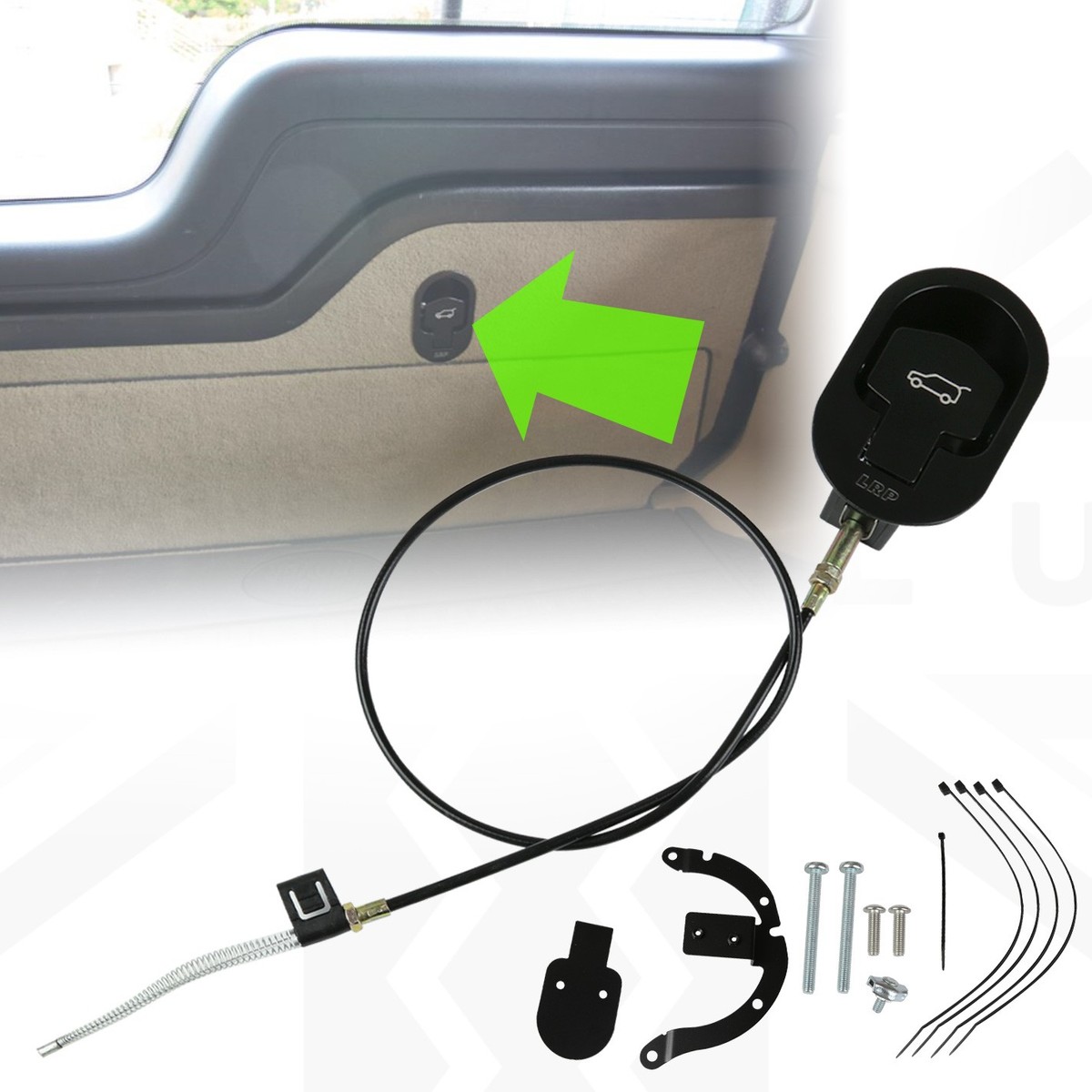 Upper Tailgate Release for Land Rover Discovery 3/4 L319 emergency