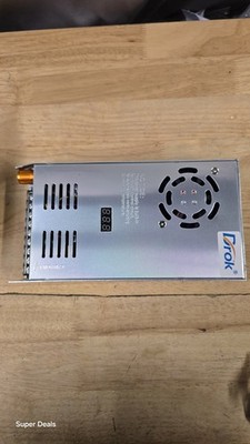 Adjustable 48V 10A Power Supply AC to DC Converter with Multiple Voltage Outputs