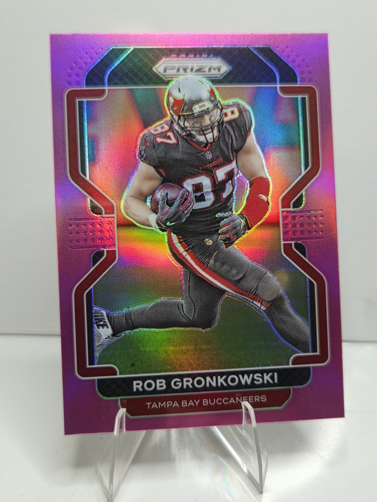 2021 Panini Prizm - Rob Gronkowski #293 Pink Prizm