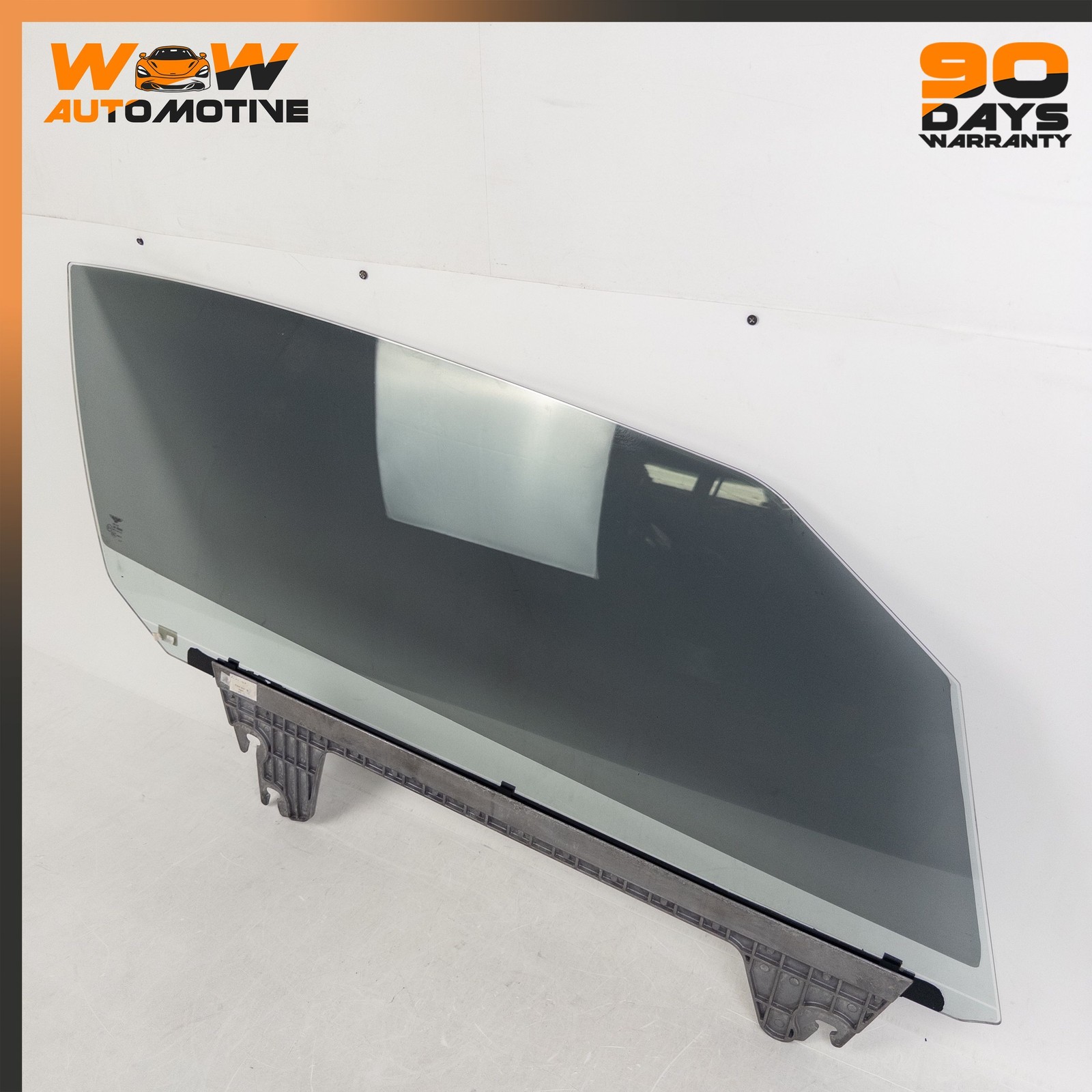 07-18 BENTLEY CONTINENTAL GTC FRONT RIGHT PASSENGER SIDE DOOR WINDOW GLASS OEM