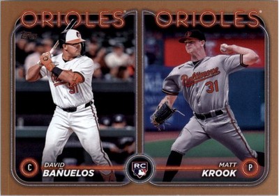 2024 Topps Update Gold #US315 David Banuelos Matt Krook /2024 - BB