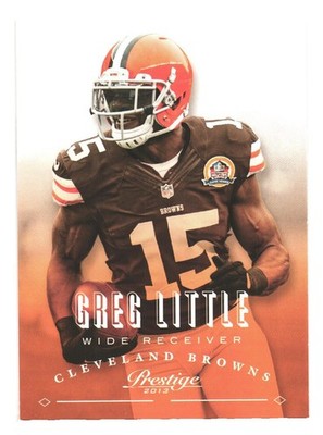 2013 Panini Prestige NFL Football Cleveland Browns Greg Little