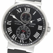 Orologio Uomo Ulysse Nardin Maxi Marine 263-67 Automatico 43mm Scatola Documenti Nero