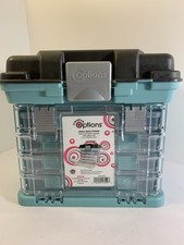 Creative Options Small Rack System Craft Storage Organizer Teal Black Clear