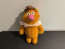 Vintage 1976 Fisher Price Muppets Fozzie The Bear 14  Plush