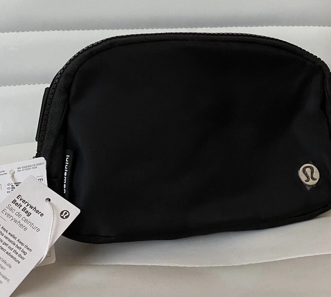 Lululemon Belt Bag & Fanny Pack Black Bags & Handbags for Women for sale |  eBay