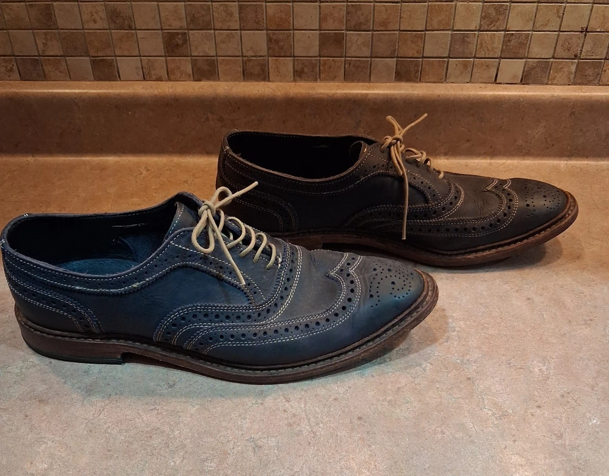 Allen Edmonds Blue Dress Shoes for Men with Upper Leather for sale