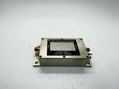 Q-Bit Corporation RF Microwave Amplifier SMA In/Out