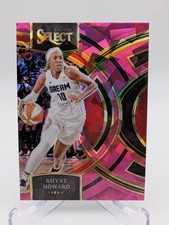 💥 2024 Panini Select WNBA #140 Rhyne Howard Pink Ice Prizm; Dream