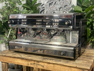 DALLA CORTE EVOLUTION 3 GROUP BLACK ESPRESSO COFFEE MACHINE COMMERCIAL CAFE