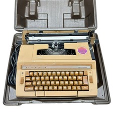 Smith-Corona Coronamatic Electric Typewriter W/ Case & Black Film Cartridge thumbnail
