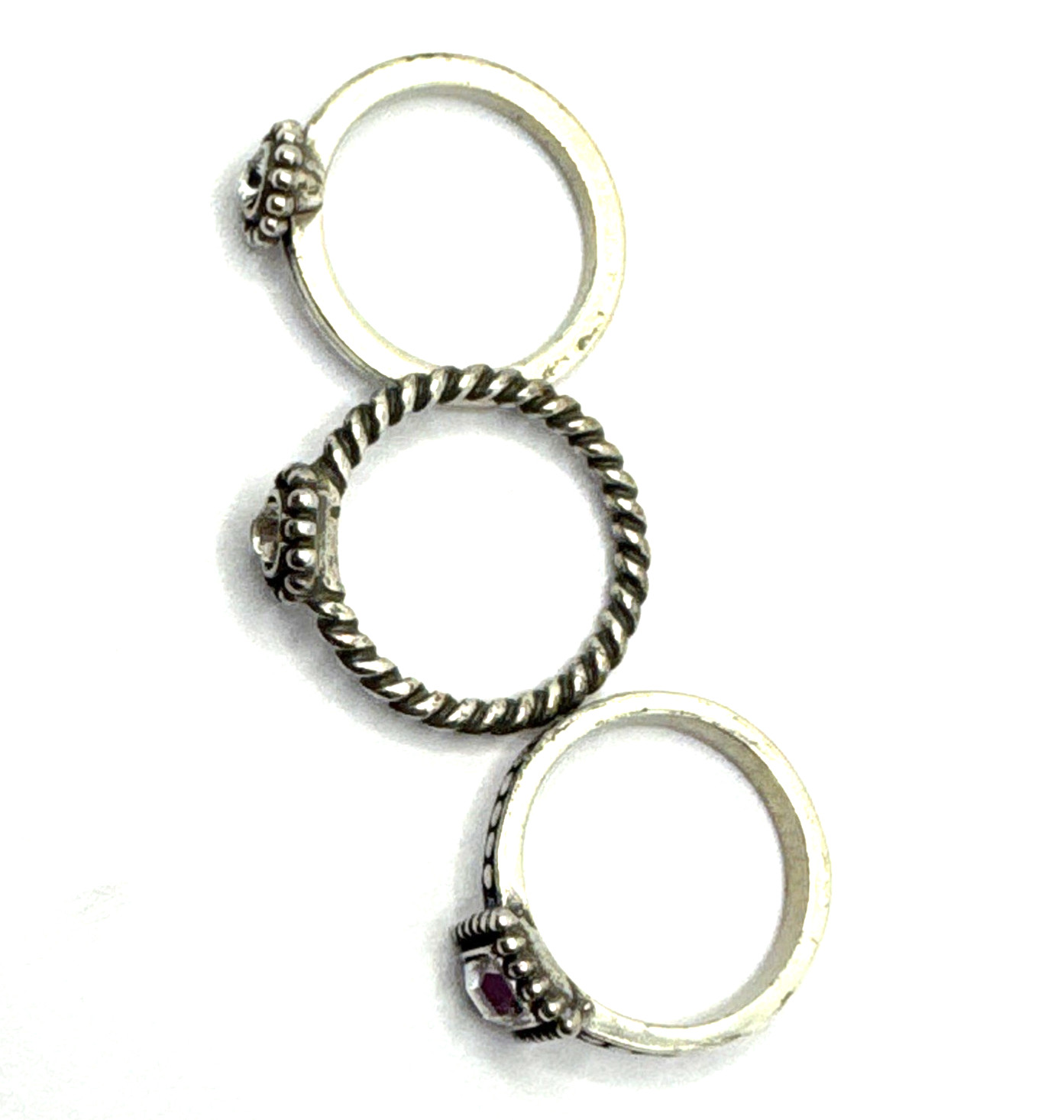 Brighton Monte Carlo Twinkle Stackable Thin Silve… - image 4