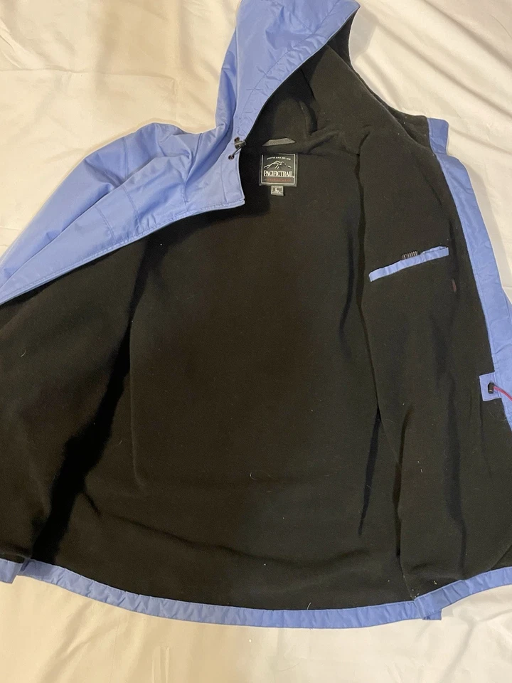 Pacific Trail 蓝色夹克大号查看图片细节/磨损 — 第 4/4 张图片
