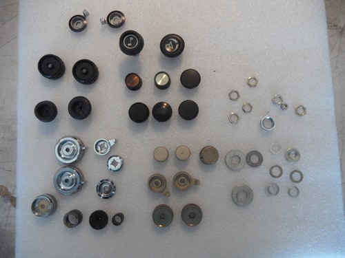 vintage GM Cadillac misc stereo radio knobs and switches parts LOT - for parts - Picture 2 of 14