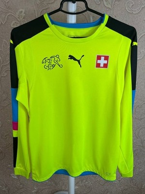 Switzerland National Team 2016 2017 Goalkeeper Football Jersey Shirt Sz YXXL