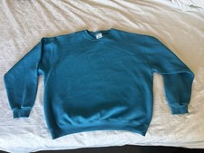 Vintage 90s Cheetah Mervyns Sweatshirt Mens XL Blank Made In USA Crewneck