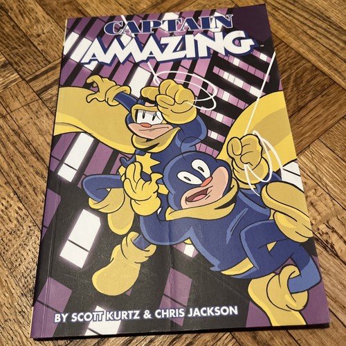 CAPTAIN AMAZING By Scott Kurtz & Chris Jackson, 2006, Excellent Condition