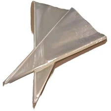 Cone Cellophane Bags 200 Pcs 15 X 7 Without Twist Ties 