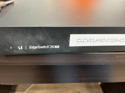 Ubiquiti 24-LITE EdgeSwitch 24-Port Gigabit Ethernet Switch w/ Rack Ears
