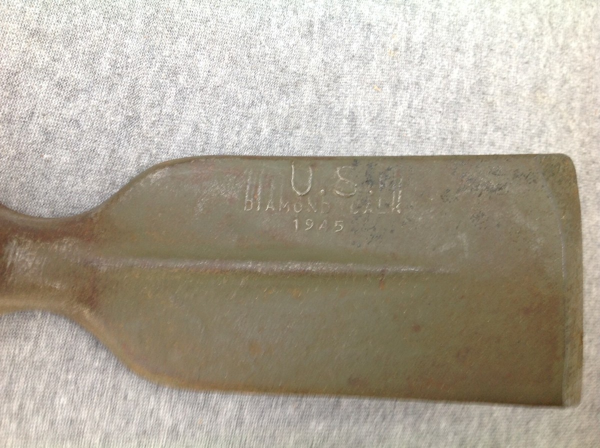 WWII US Diamond Calk 1945 Pick Mattock | eBay