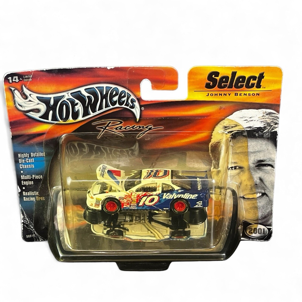 HOT WHEELS Select Racing #10 Johnny Benson #10 Vintage HOT WHEELS Select Racing #10 Johnny Benson #10 Vintage