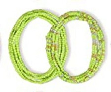 2 PC Handcrafted Waist Beads Jewelry African Bohemia Bracelets Anklet New 1348