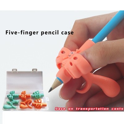 1 Set Butterfly Shape Pencils Grip Easy to Use Kids Handwriting