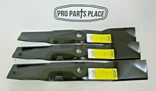 3 USA blades will fit John Deere 54" HC DECKS JOHN DEERE X749 Z425 Z435 Z445