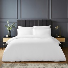 Silentnight Pure Cotton Soft Duvet Cover Set Fitted Sheet Pillowcases 200 TC