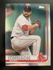 2019 Topps Brian Johnson Rainbow Foil Card #522 Boston Red Sox