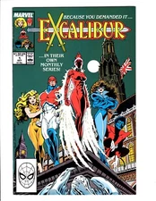 Marvel Excalibur #1 1988 1st Appearance of Widget High Grade