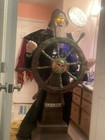 Haunted Living 6’ Haunted Harbor Talking Steering LED Captain Animatronic — photo 9