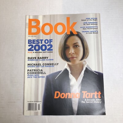 Book Magazine November December 2002 Donna Tartt