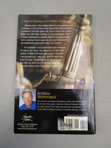 Sharper than a Two-Edged Sword by Andrew Wommack, Paperback 2011 Christian - Picture 2 of 7