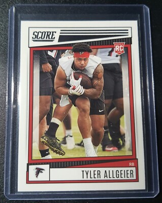 Tyler Allgeier - Score Football 2022 - Atlanta Falcons - RC