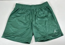 Nike Air Jordan Basketball Shorts Women's Size XL Jumpman Green Retro AT0538-341