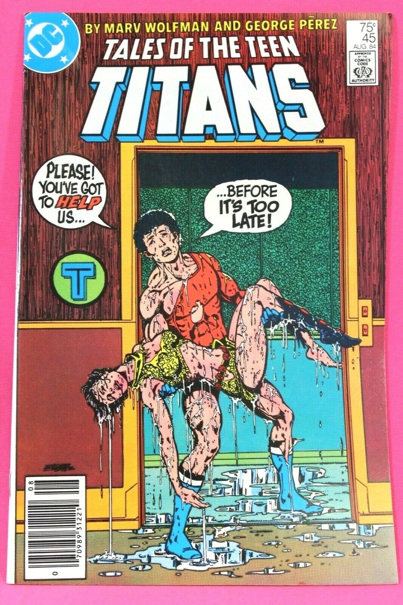 Tales of the Teen Titans #45 Aqualad Aquagirl Perez 1984 DC Comic Comics VG | eBay