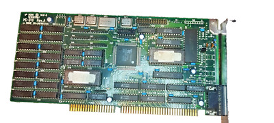 EIZO Tseng Labs MD-B10 ET3000AX Chip 256KB ISA 16Bit Video VGA 1988 Rev.A