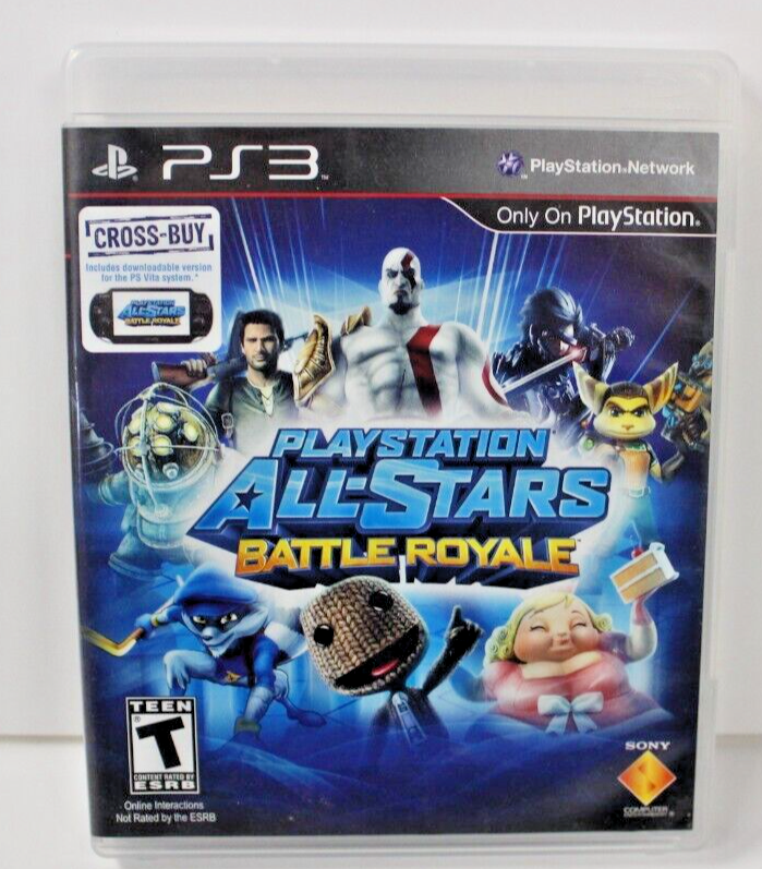 PlayStation All-Stars Battle Royale Sony PlayStation PS3 Game No