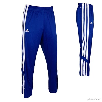 adidas Trainingshose Herren Sporthose Basketballhose Sonder/Lang/Übergröße blau - Bild 1 von 4