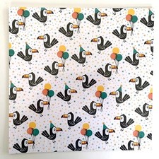 OPEN PACKAGE Stampin' Up DSP 12 Double Sided 12" x 12" Sheets BIRTHDAY BONANZA