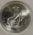1985 Engelhard American Prospector 1 oz .999 Fine Silver Round